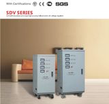 Sdv- Vertical Three Phase Servo Type Meter Display High Accuracy Full Automatic AC Voltage Regulator/Stabilizer