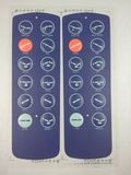 Remote Control Membrane Touch Panel for Telephone Systems, Custom Made