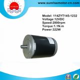 114zyt145 12V 2800rpm 1.1n. M 322W Magnet DC Motor