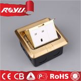 British Standard Pop up Floor Outlets Socket (Copper Alloy material)