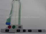 LED Tactile Embossed Graphic Overlay Panel Membrane Control Switch