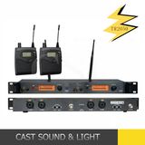 UHF in Ear Stereo Monitoring Wireless System Wireless Microphone