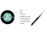 Outdoor 10 Core Om3 Multi-Mode Light Armored Fiber Optic Cable