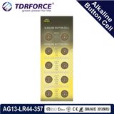 1.5V Explosive-Proof Patent Technology Mercury and Cadmium Free Button Cell for Watch (AG13/LR44/357)