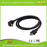 Straight HDMI to HDMI Right Angle 90 Degree HDMI Cable