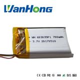 603035pl 700mAh Battery Pack for MP3/4/5