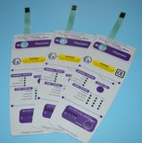 Customized Industrial Keypad Membrane Switch with Graphic Overlay