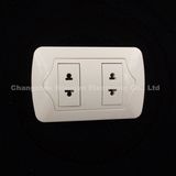 South America Market ABS Copper Material Wall Sockets (EU-022)