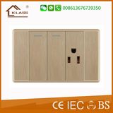 Newest Design 2gang 3pin Universal Wall Socket