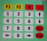 PC / Pet Membrane Switch Keypad with 3m Adhesive, High Sensivity