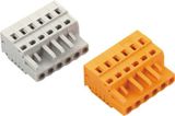 Mcs/Pluggable Terminal Block Connector with Spring-Cage Clamp (WJ0401/0501-01XX)