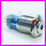 Hbs2gqh-11d/N 16mm Momentary DOT-Illuminated Metal Waterproof Push Button Switch
