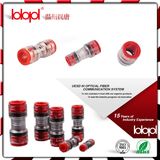 Plastic Fittings Fiber Optic, Optical Accessories, Micro Duct Connector, Tube Straight Connector