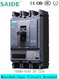 3p 630A Moulded Case Circuit Breaker MCCB LCD Screen