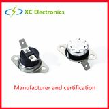 KSD301 Auto Reset Thermostat Switch Bakelite Temperature Controller with UL VDE certification 15A