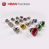 Ce RoHS Stainless Steel Waterproof Illuminated Momentary Push Button Switch