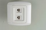 Phone +Data Socket with CE Certificate 9135