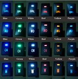 Toyota Laser Engraved Waterproof Rocker Switch