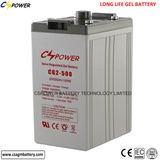China Rechargeable Gel Battery 2V500ah Factory for Projects