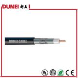Rg59 CATV Tri-Shield PVC Black Coaxial Cable for Access Network