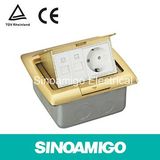 Pop up Elegant Castinplug Sockets Floor Outlet Socket