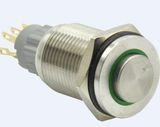 Hban (16MM) Super Flat High Actuator Circle Illuminated Push Button Switch