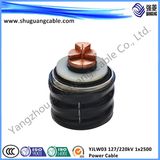 Hv/XLPE Insulation/Corrugated/PVC or PE Sheath/Power Transmission Cable