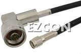 SMA Male to N Male Right Angle Cable