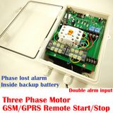 GSM Industrial Three Phase Motor Power Switch, Water Pump Controller
