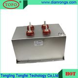 DC-Link Circle Aluminum Case Capacitor for Solar Power