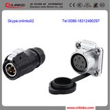 Circular Cable Power Connector/Waterproof Multi Pins Connector