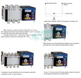 Sq5 Automatic Power Changeover Switch ATS Automatic Changeover Switch