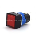Colorful 16mm Diameter Square 12V with LED Push Button Switch