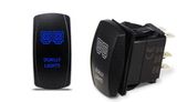 Rocker Switch Dually Lights Laser Engraved Symbol for Car Marine Boat