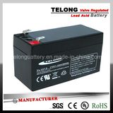 12V1.3ah AGM Lead Acid Battery with Ce UL Certificate