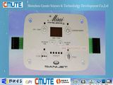 LCD Window Stamped Aluminum Metal Overlay Membrane Switch