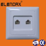 Wall Socket Type RJ45 Socket (F6007)