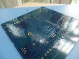 Electroless Nickel Immersion Gold PCB Conductive Filled Vias RO4003c 60mil (1.524mm)