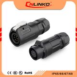 Cnlinko Company Circular Water Proof IP67 7 Pin Wire Quick Locking Disconnect Power Connectors with Solid Quality