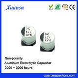 Chip 105º C 2000hours Non Polaraluminum Electrolytic Capacitor