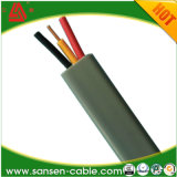 Flat BVVB Type PVC Insulated 300/500V Twin and Earth Cable
