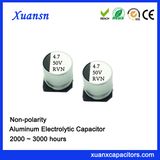 4.7UF 50V SMD Non Polarized Aluminum Electrolytic Capacitor