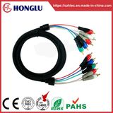 Black Customized AV Cable (SY091)
