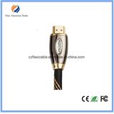 Gold/Black 4k HDMI Cable 2.0 Cables to HDMI with Nylon Mesh