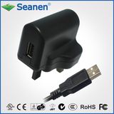 3V 1A Power Adapter with USB Port