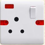 British Standard 15A Switched Socket F