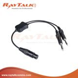 Pilot Headset Adapter for Airbus Female to Ga
