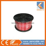 Red Transparent Electrical Wire Car Power Wire