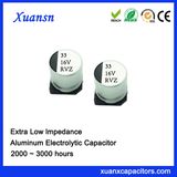 33UF 16V Chip Ultra Low Impedance Aluminum Electrolytic Capacitor