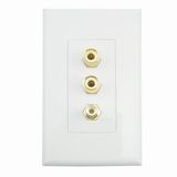 AV Wall Plate Wall Socket Speaker Panel (9.1105)